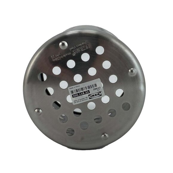 IKEA | ORDNING Stainless Utensil Holder | Kitchen Storage | Perforated | 5 inch - Picture 3 of 4